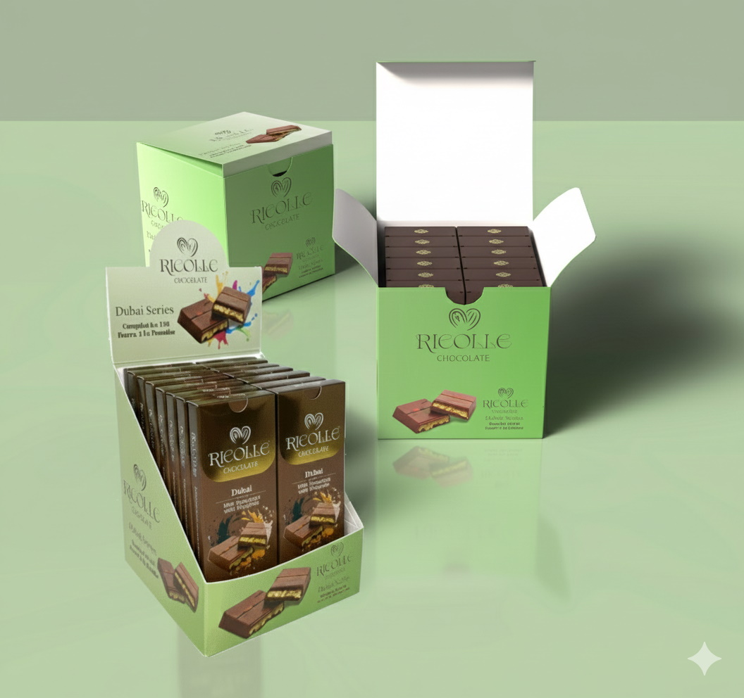 Ricolle Chocolate Dubai Series 100 Gr - الصورة 3